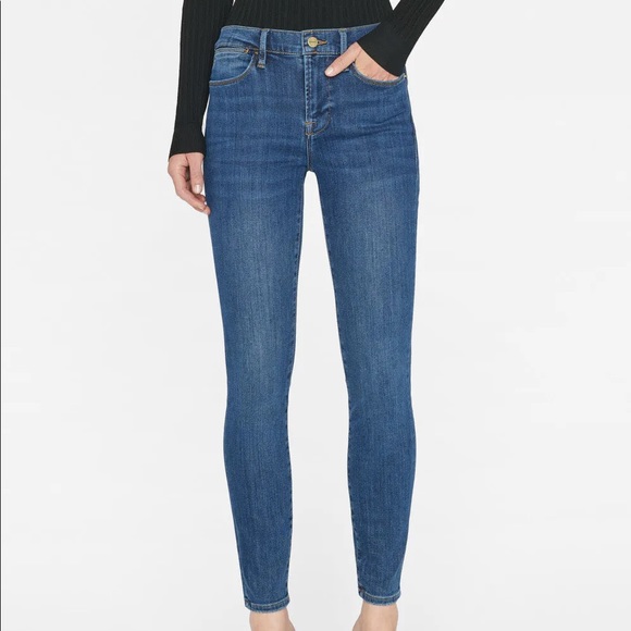FRAME Le High Skinny Jeans - Picture 1 of 6